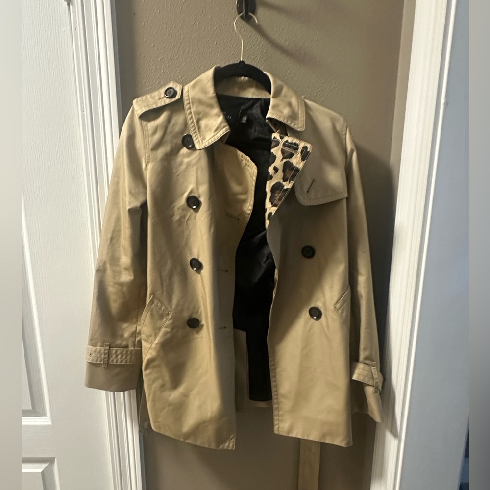 Coach XS Short Trench Coat